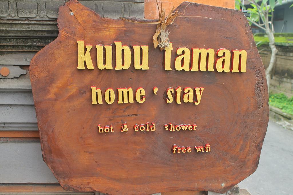 Kubu Taman Home Stay Ubud Zewnętrze zdjęcie